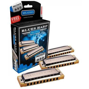 Armonica Hohner Paquete Do/sol/la-mayorblues Harp, M5330xp